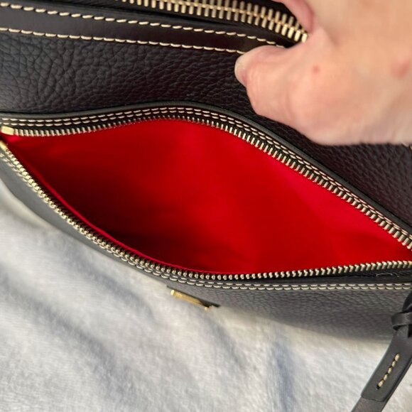 Dooney & Bourke Black Pebble Grain Small Presley - NWOT - Picture 9 of 10